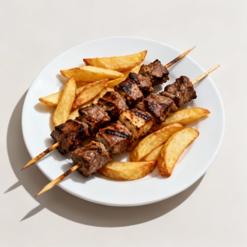 29. Lamb Shish & Chips 