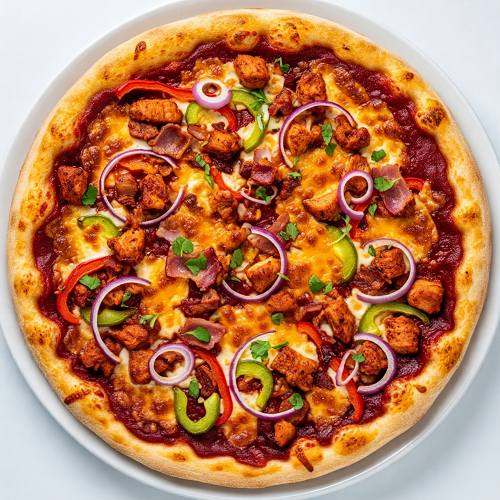 43. Bbq Pizza With Cheese 