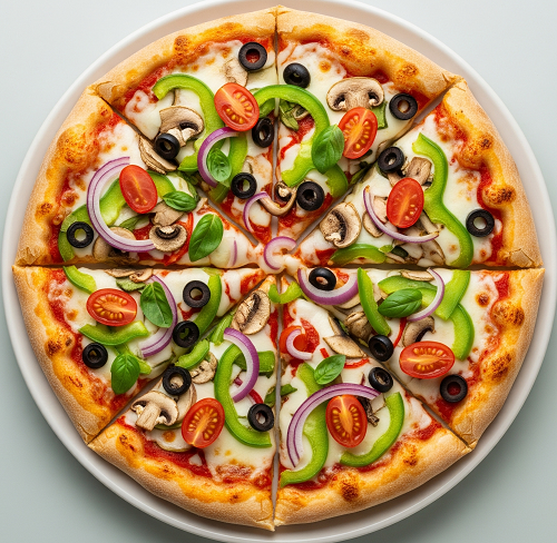 60. Vegetarian Pizza 
