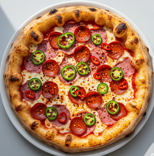 65. Meat Feast Pizza 